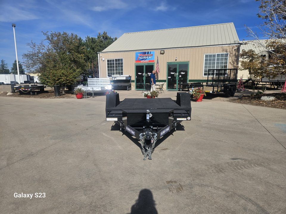 Used 2025 Sure-Trac ST7812SATE-B-078 Utility Trailer