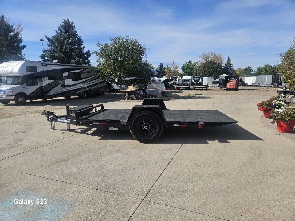 Used 2025 Sure-Trac ST7812SATE-B-078 Utility Trailer