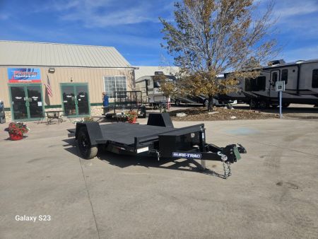 Used 2025 Sure-Trac ST7812SATE-B-078 Utility Trailer