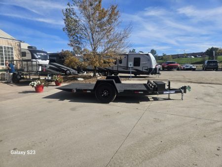 Used 2025 Sure-Trac ST7812SATE-B-078 Utility Trailer
