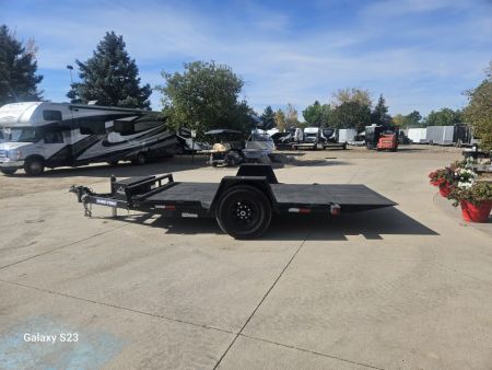 Used 2025 Sure-Trac ST7812SATE-B-078 Utility Trailer