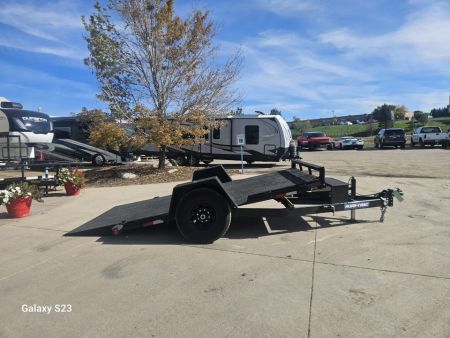 Used 2025 Sure-Trac ST7812SATE-B-078 Utility Trailer