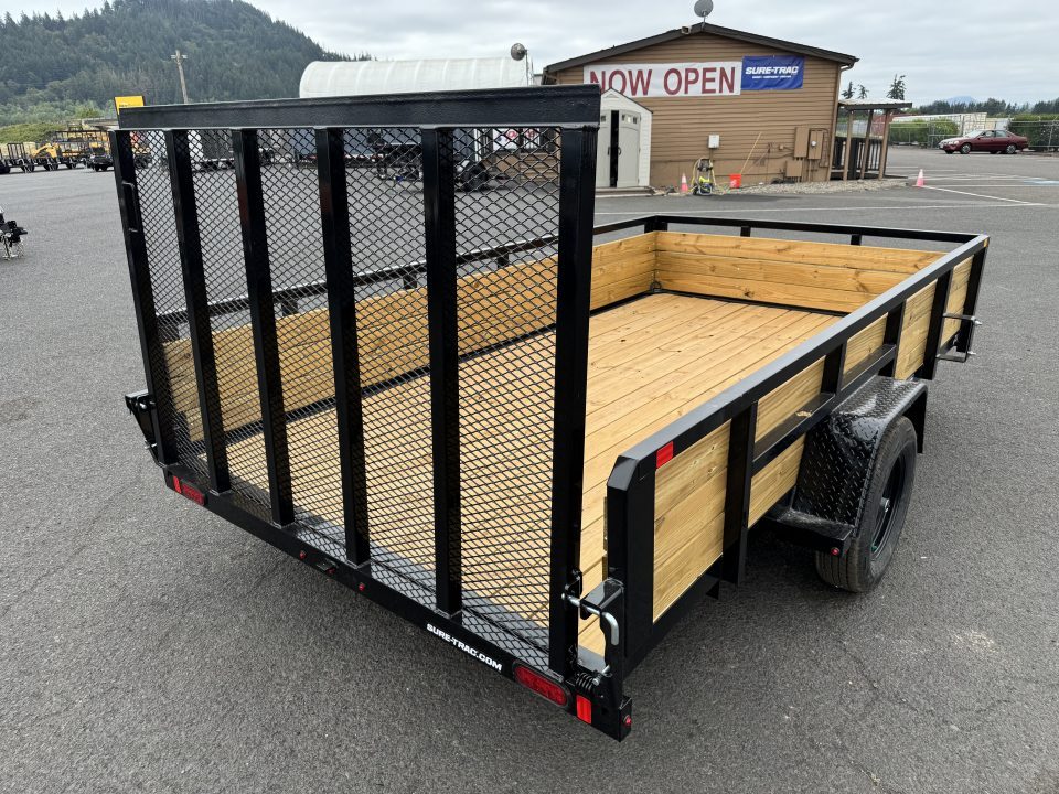 New 2027 Sure-Trac 7x12 Tube Top 3-Board Utility Trailer 3K GVWR