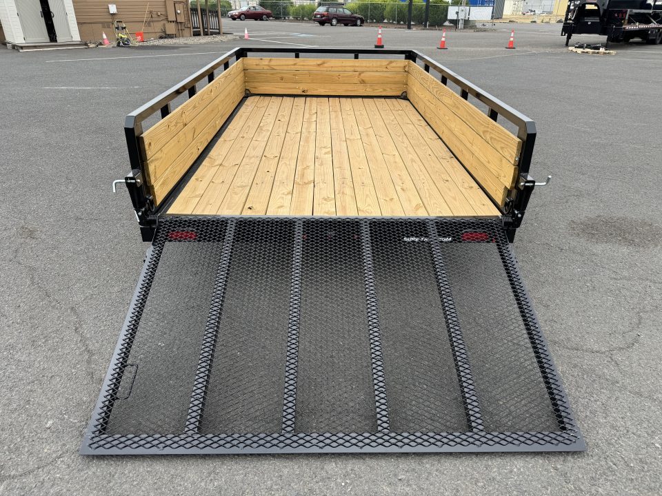 New 2027 Sure-Trac 7x12 Tube Top 3-Board Utility Trailer 3K GVWR
