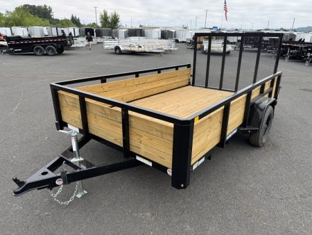 New 2027 Sure-Trac 7x12 Tube Top 3-Board Utility Trailer 3K GVWR