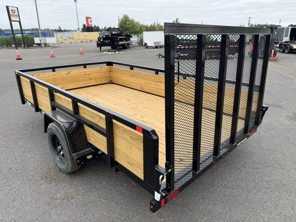 New 2027 Sure-Trac 7x12 Tube Top 3-Board Utility Trailer 3K GVWR