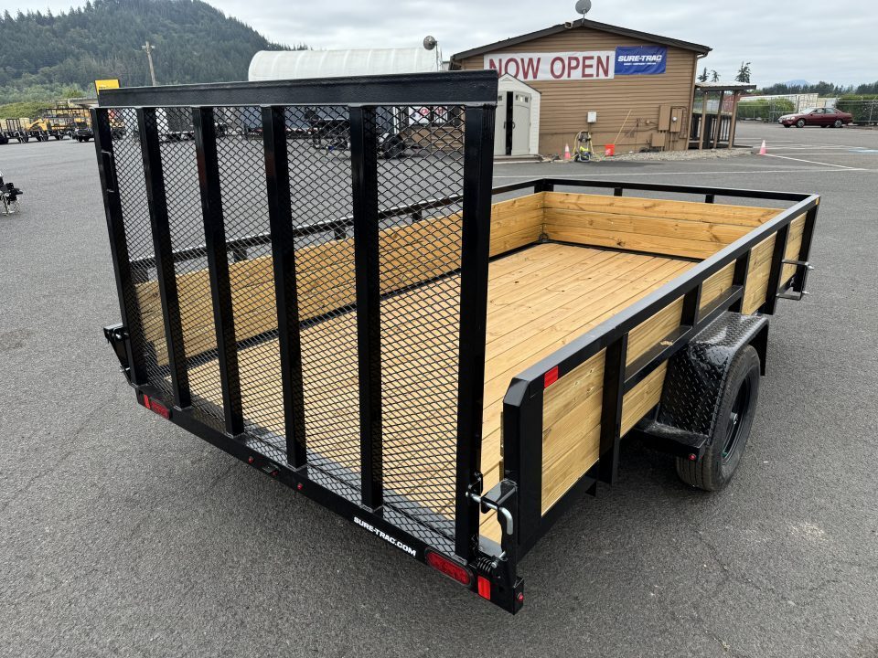 New 2027 Sure-Trac 7x12 Tube Top 3-Board Utility Trailer 3K GVWR