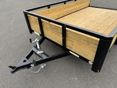New 2027 Sure-Trac 7x12 Tube Top 3-Board Utility Trailer 3K GVWR