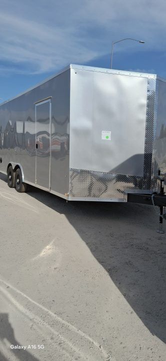 New 2026 Formula Trailers 8.5X20 CONQUEST SE FLAT TOP SLOPED VNOSE 10K WITH RAMP