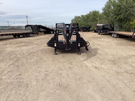 New 2027 Load Trail 8.5-32 Tandem Dual Gooseneck Deckover Equipment Hauler W/ Max Ramps 24K GVWR