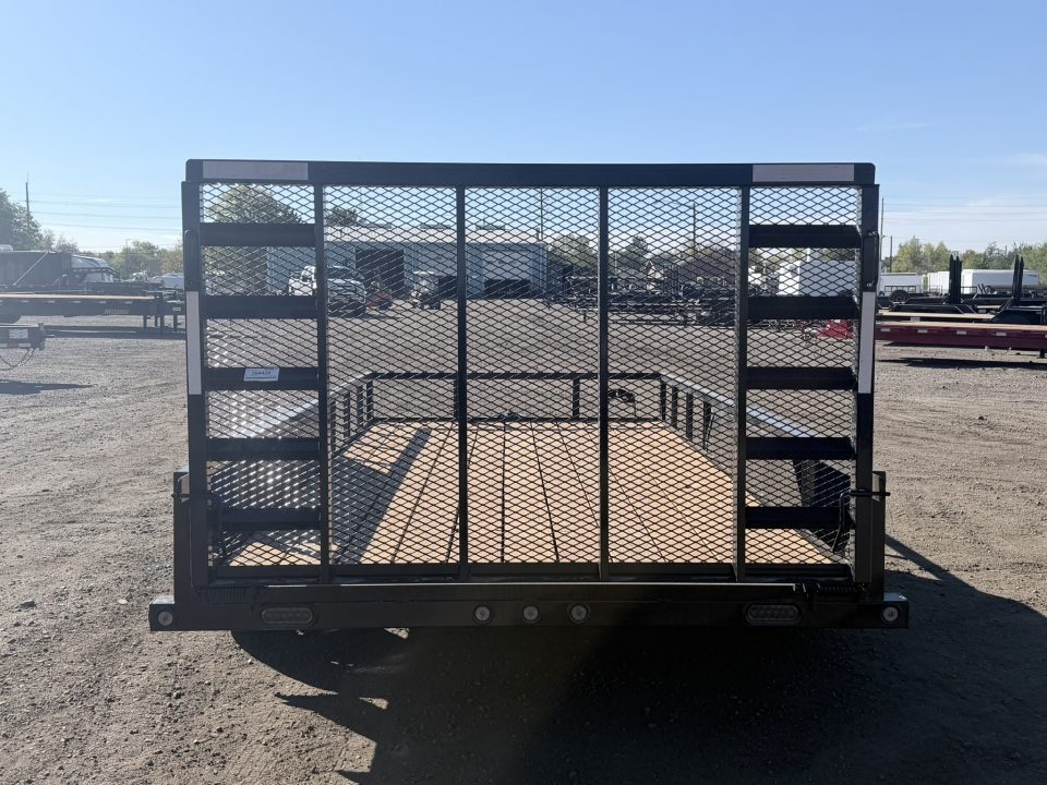 New 2027 Load Trail 7-14 Tandem Axle Ramp Gate Utility 7K GVWR