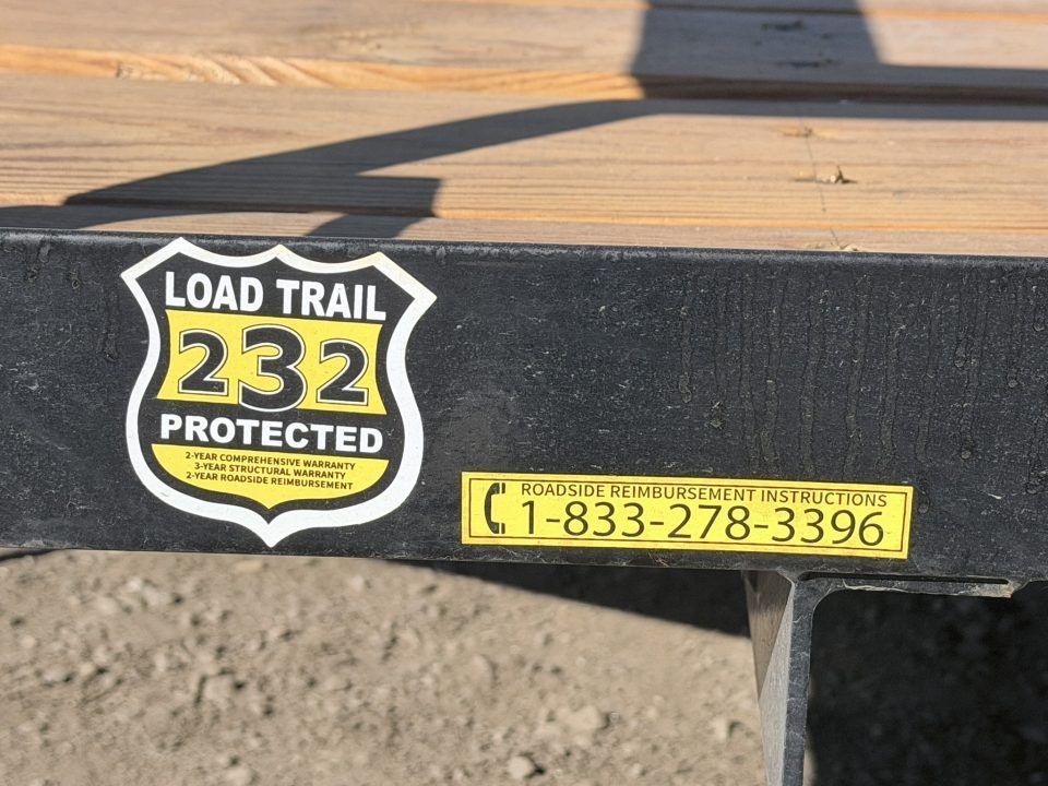 New 2027 Load Trail 7-14 Tandem Axle Ramp Gate Utility 7K GVWR