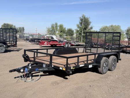 New 2027 Load Trail 7-14 Tandem Axle Ramp Gate Utility 7K GVWR