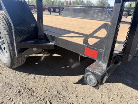 New 2027 Load Trail 7-14 Tandem Axle Ramp Gate Utility 7K GVWR