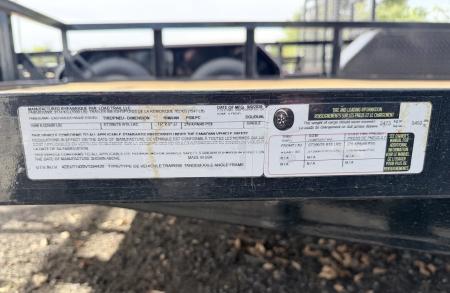 New 2027 Load Trail 7-14 Tandem Axle Ramp Gate Utility 7K GVWR