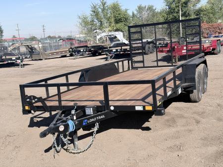 New 2027 Load Trail 7-16 Tandem Axle Ramp Gate Utility 7K GVWR