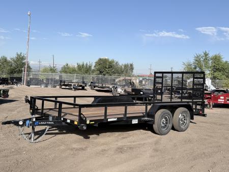 New 2027 Load Trail 7-16 Tandem Axle Ramp Gate Utility 7K GVWR