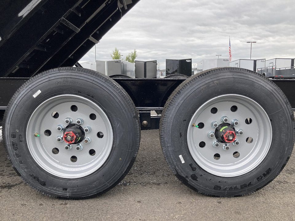New 2027 Sure-Trac Pro Series 7x16 Telescopic Dump Trailer 17.6K GVWR