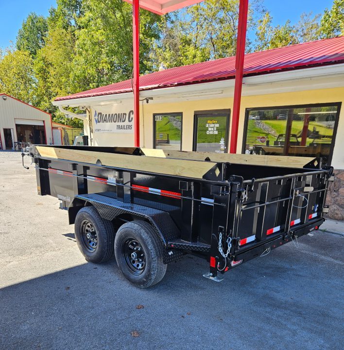 New 2027 Diamond C MDT206 TELESCOPIC Dump Trailer PACESETTER 12K JACKS SOLAR CHARGER
