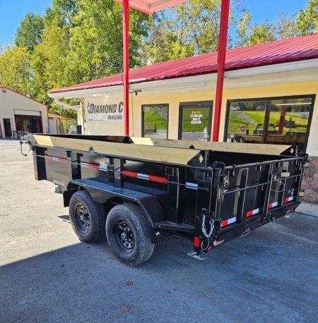 New 2027 Diamond C MDT206 TELESCOPIC Dump Trailer PACESETTER 12K JACKS SOLAR CHARGER