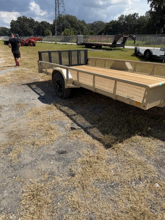 New 2027 DIAMOND C PSA106 UTILITY TRAILER; VENTURE SERIES; 14’X83”; PIPE TOP RAIL; BIFOLD GATE