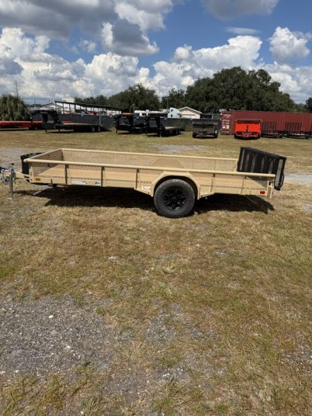 New 2027 DIAMOND C PSA106 UTILITY TRAILER; VENTURE SERIES; 14’X83”; PIPE TOP RAIL; BIFOLD GATE