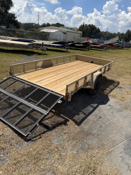 New 2027 DIAMOND C PSA106 UTILITY TRAILER; VENTURE SERIES; 14’X83”; PIPE TOP RAIL; BIFOLD GATE