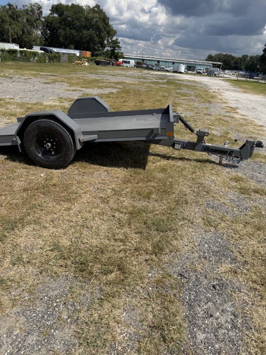 New 2027 DIAMOND C DSA107 TILT TRAILER; HYDRO DAMPENED TILT; FLIP JACK
