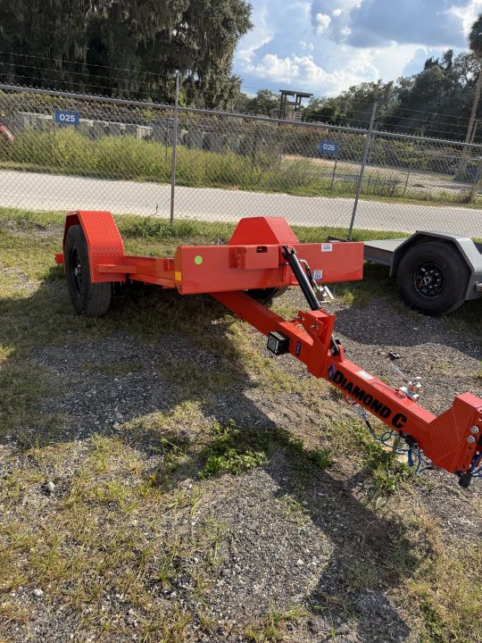 New 2027 DIAMOND C DSA107 TILT TRAILER; HYDRO DAMPENED; 10’X59”; FLIP JACK