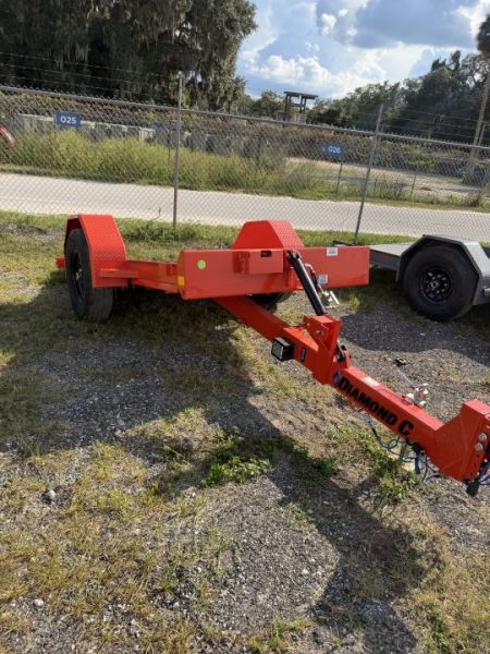 New 2027 DIAMOND C DSA107 TILT TRAILER; HYDRO DAMPENED; 10’X59”; FLIP JACK