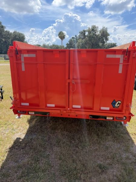 New DIAMOND C LPT208 LOW PROFILE TELESCOPIC DUMP TRAILER - PACESETTER EDITION; 16’X81”;3 WAY GATE