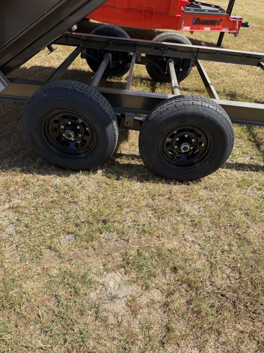 New 2027 DIAMOND C MDT206 DUMP TRAILER; 12’X77”; SLIDE IN RAMPS; 3 WAY GATE