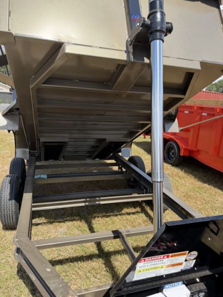 New 2027 DIAMOND C MDT206 DUMP TRAILER; 12’X77”; SLIDE IN RAMPS; 3 WAY GATE