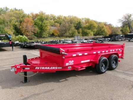 New 2027 PJ Trailers DL 83  LOW PRO Dump Trailer