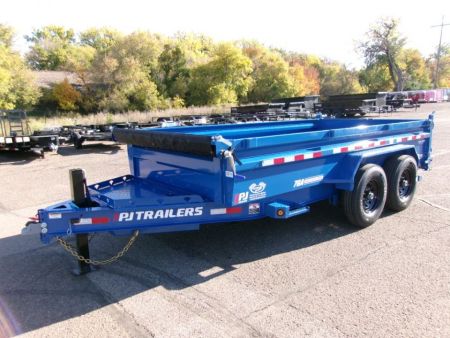 New 2027 PJ Trailers DL 83  LOW PRO Dump Trailer