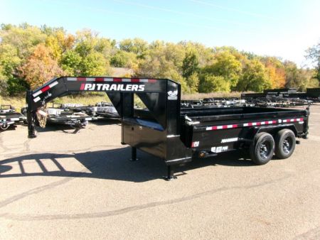 New 2027 PJ Trailers DL 83  LOW PRO Dump Trailer