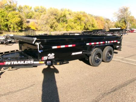 New 2027 PJ Trailers DL 83  LOW PRO Dump Trailer