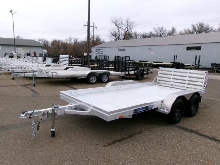 New 2027 Aluma 7814ESA-TA-EL-BT Utility Trailer
