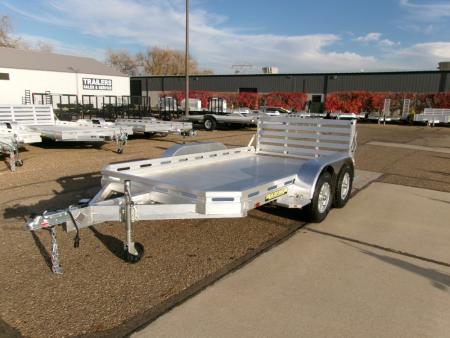 New 2027 Aluma 7812TA-EL-BT-RTD Utility Trailer