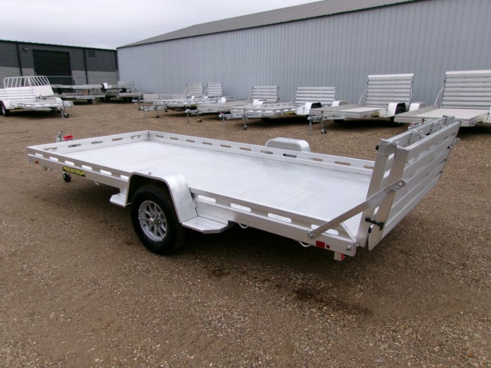 New 2027 Aluma 8015S-EL-BT Utility Trailer