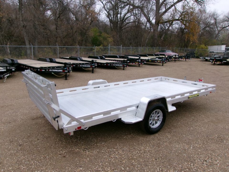 New 2027 Aluma 8015S-EL-BT Utility Trailer
