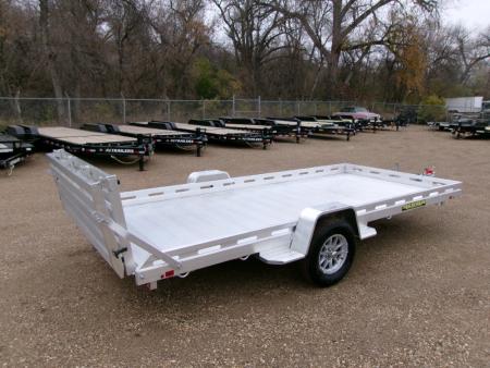 New 2027 Aluma 8015S-EL-BT Utility Trailer
