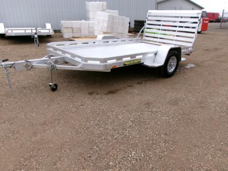 New 2027 Aluma 7712H-S-TG Utility Trailer