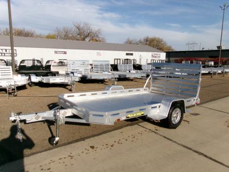 New 2027 Aluma 7712H-S-TG Utility Trailer