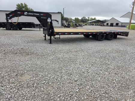 New 2027 Load Trail 102X28 TANDEM DUAL LO-PRO GOOSENECK W/10K AXLES HDSS & MAX RAMPS
