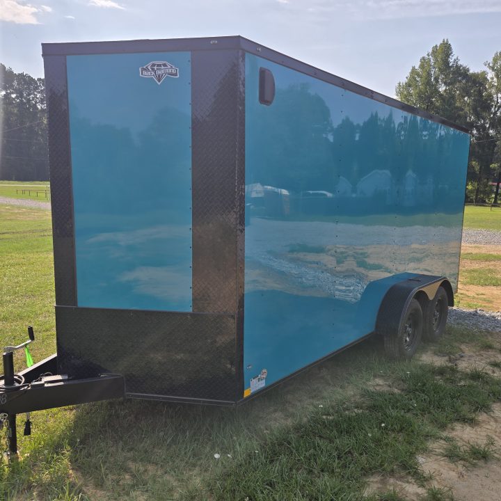New 2027 Diamond Cargo 7X16 Cargo TA / Enclosed Trailer Blackout