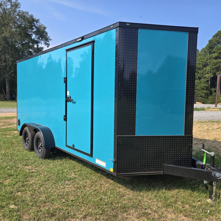 New 2027 Diamond Cargo 7X16 Cargo TA / Enclosed Trailer Blackout