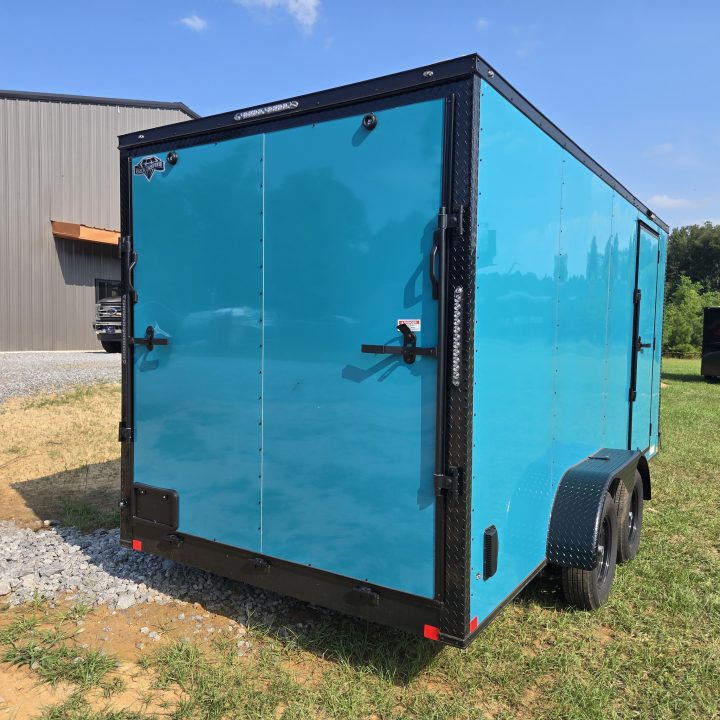New 2027 Diamond Cargo 7X16 Cargo TA / Enclosed Trailer Blackout