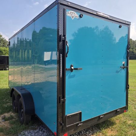 New 2027 Diamond Cargo 7X16 Cargo TA / Enclosed Trailer Blackout