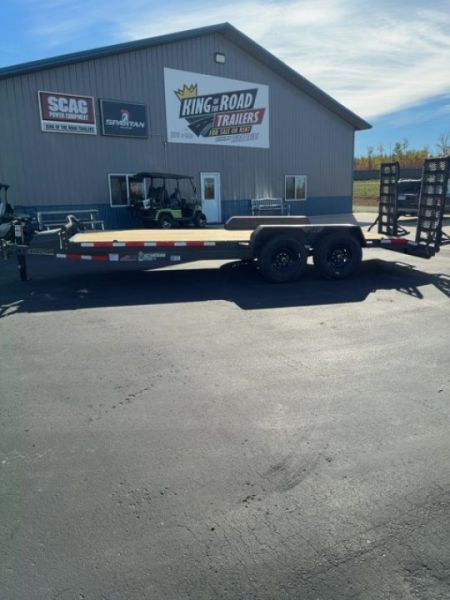New 2027 Horizon Trailers ECZ 20X83X26 7K 2A 2'DOVETAIL Equipment Trailer